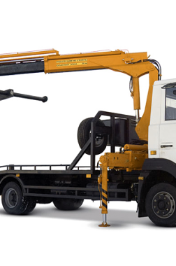 Краноманипуляторная установка КМУ-90Э (эвакуатор). Трансдаргидравлик