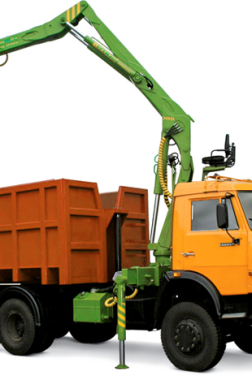 Манипулятор для сбора лома ОМТ-120М. Трансдаргидравлик