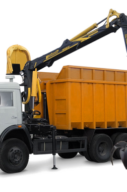 Гидроманипуляторы для сбора металлолома. Трансдаргидравлик