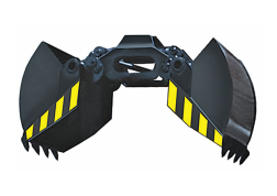 Ковшовый грейфер 70.44. Трансдаргидравлик