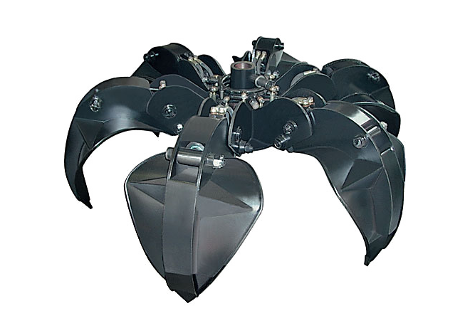 Грейфер для лома ГЛ-1 (ГЛ-1У) шестилепестковый