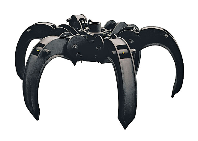 Грейфер для лома ГЛ-2 шестилепестковый